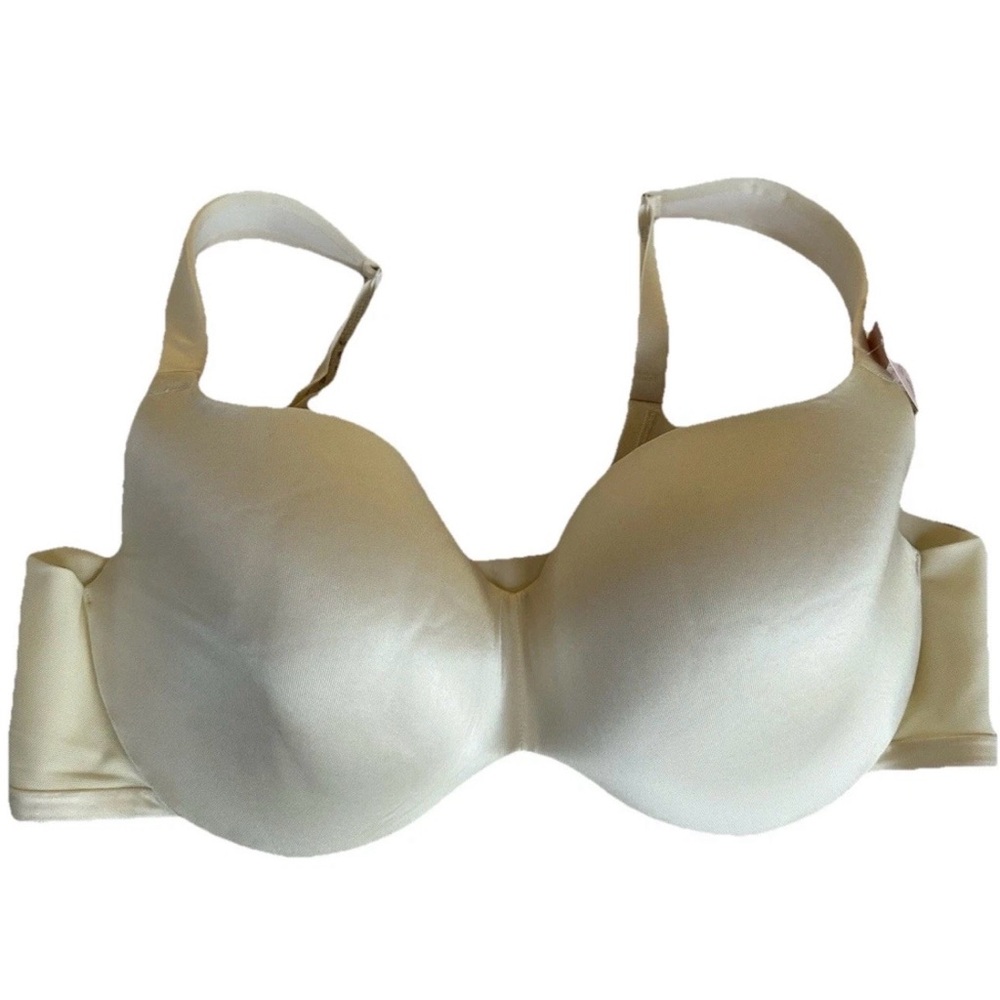Cacique Bra 42C Ivory Modern Under Wire Lightly Lined Balconette NWT T-shirt